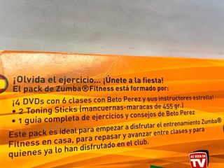 Pack Zumba Fitness con Mancuernas