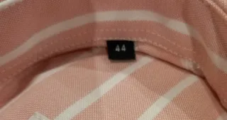 Camisa London Camiseria Rayas Rosa Talla 44