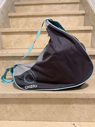 Patines Oxelo Freeskate Negros y Dorados