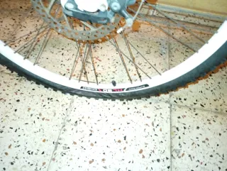 Bicicleta de Montaña Rockrider Blanca