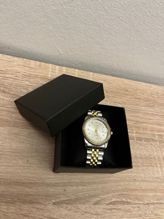 Lote 9 relojes hombre oro y plata