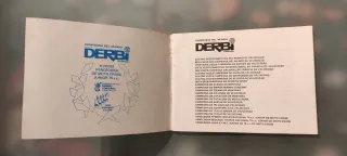 Libro / Manual Derbi Variant Star