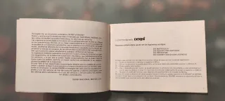 Libro / Manual Derbi Variant Star