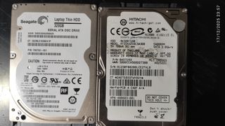 2x HDD 320GB + 160GB