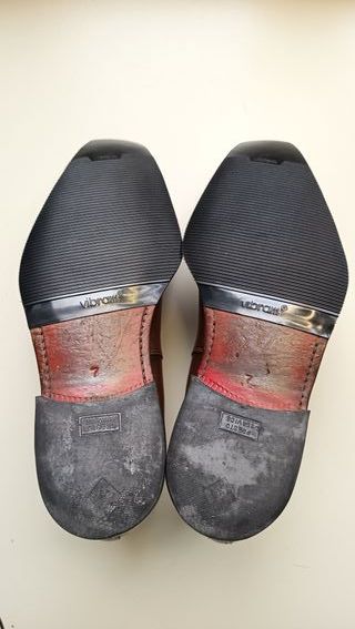 HARRIS Stivaletti Pelle Marrone N.41