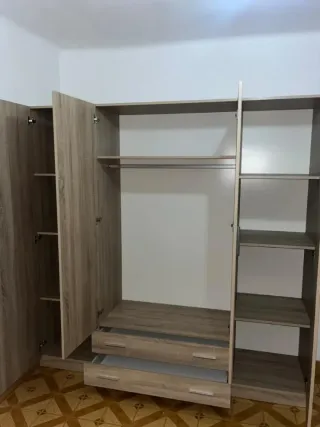 Armario de madera 2,3,4 puertas