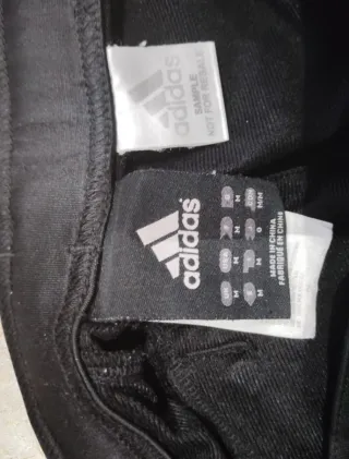 Pantalón Chándal Adidas Negro Talla M