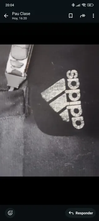 Pantalón Chándal Adidas Negro Talla M