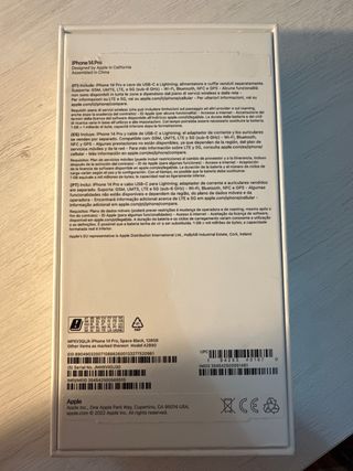 Apple iPhone 14 Pro negro mate