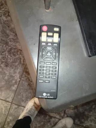 Televisión LG Negra