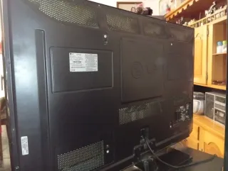 Televisión LG Negra