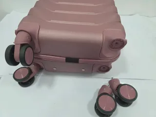 Maletas de cabina azul y rosa