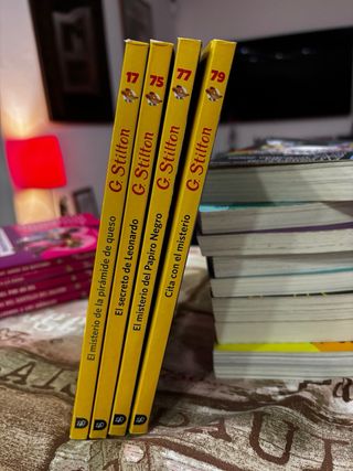 Geronimo Stilton varios títulos