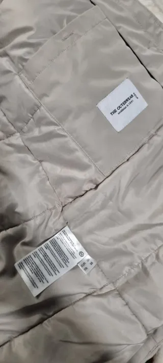 Trenca mujer beige preciosa muy abrigada