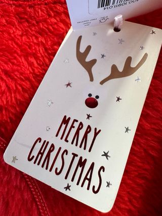 Chaqueta polar roja talla 13 años