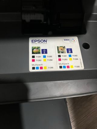 Impresora Epson wifi con Escáner color Negro