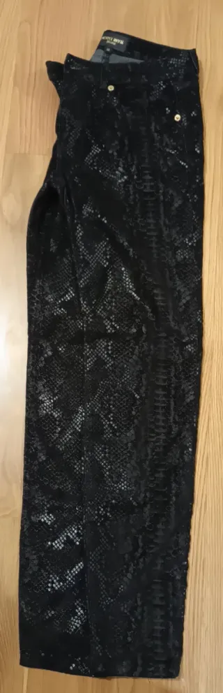 Pantalón Mujer Negro Denny Rose