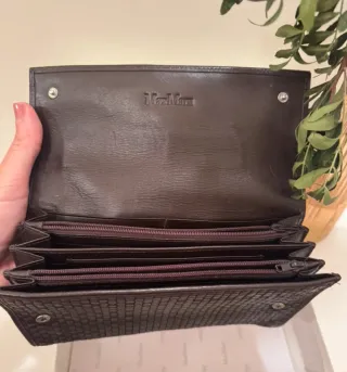 Cartera Max Mara Piel Trenzada Marrón