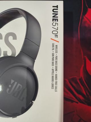 JBL Tune 570BT Auriculares Onear Inalámbrico Negro