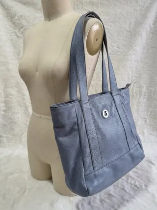 Bolso Tous Hombro Azul Grisáceo