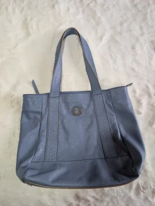 Bolso Tous Hombro Azul Grisáceo