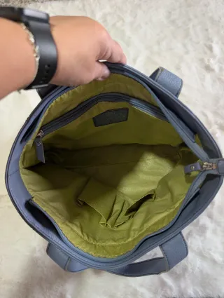 Bolso Tous Hombro Azul Grisáceo