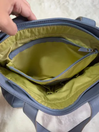 Bolso Tous Hombro Azul Grisáceo