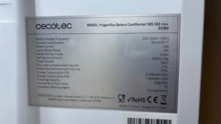 Frigorífico Americano Cecotec Bolero Coo