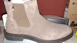 Stivali da uomo in pelle scamosciata