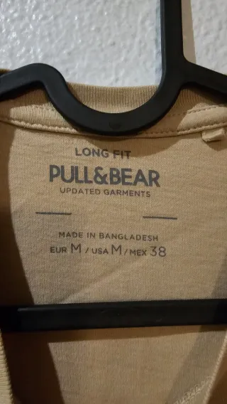 Camiseta Pull&Bear Beige