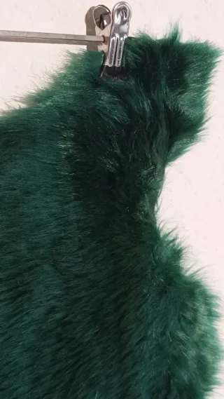 Alfombra Piel Sintética Verde