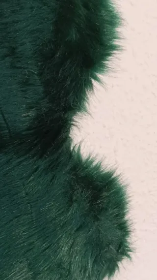 Alfombra Piel Sintética Verde