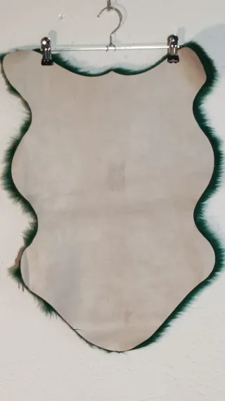 Alfombra Piel Sintética Verde