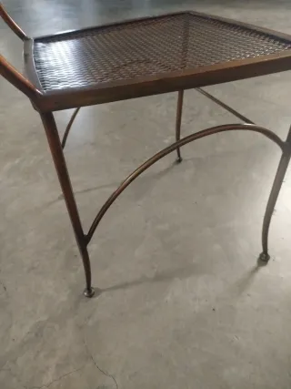 Silla de forja cobre