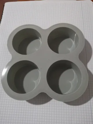 Moldes Magdalenas Freidora Aire (4 cavidades)