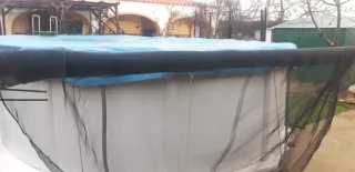 Filtro y Bomba Piscina ancho 3,40 largo 7