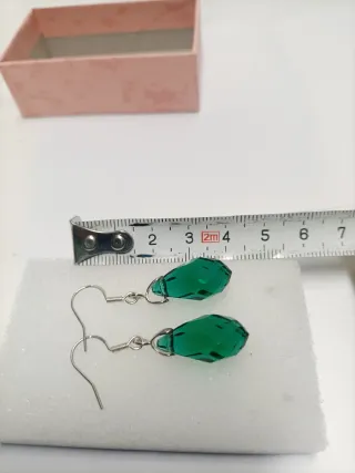 2 Pares Pendientes Plata Ley 925