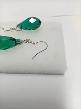 2 Pares Pendientes Plata Ley 925