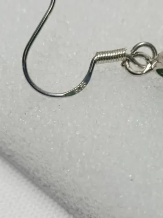 2 Pares Pendientes Plata Ley 925