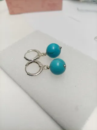 2 Pares Pendientes Plata Ley 925