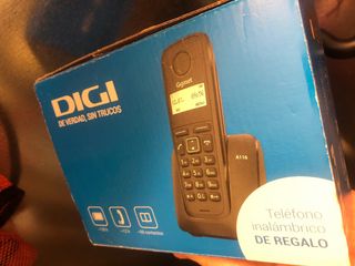 Teléfono fijo Gigaset negro