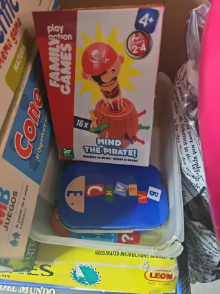 Lote 7 Juegos de Mesa Infantiles