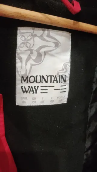 Chaqueta esquí/snow roja y blanca