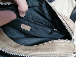 Bolso Parfois Beige Doble Correa