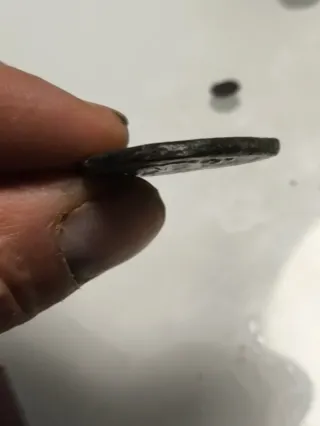 Moneda Bizantina Follis Maurice Tiberius