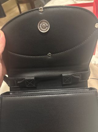 Borsa Diesel nera con logo D