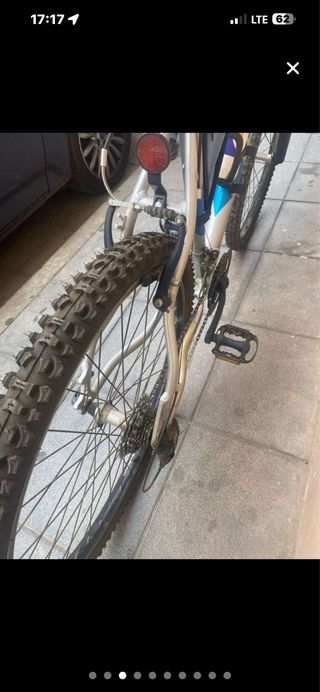 Bicicleta Orbea Azul y Plata