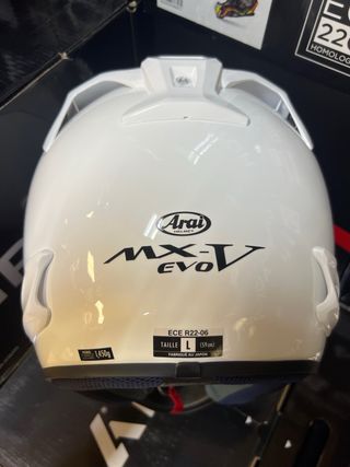 Casco Moto L cross ARAI Mx-evo FIBRA