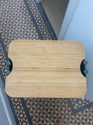 Carro de almacenaje verde Ikea