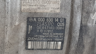 COMPRESOR AIRE ACONDICIONADO MERCEDES-BENZ CLASE